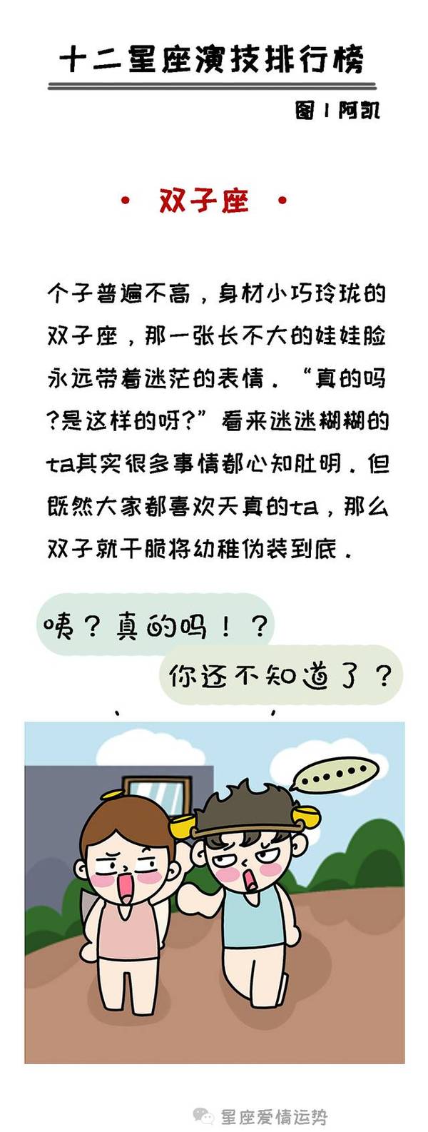 十二星座演技排行榜，沒有到影帝影后竟然是他？