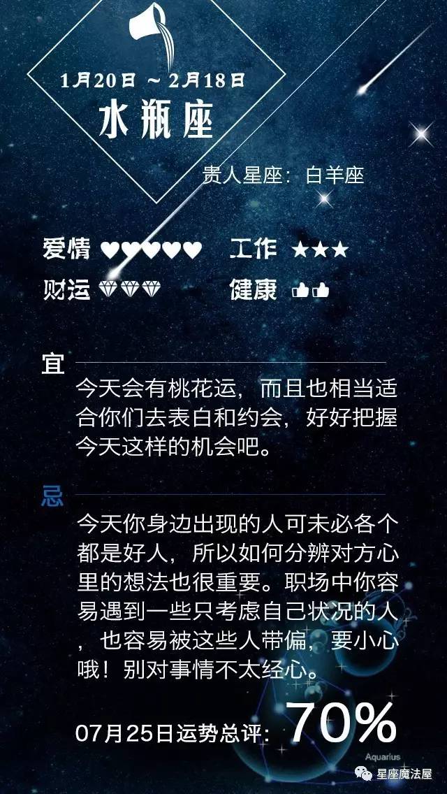 07.25星座运势 | 双子，别该防备的不防备~