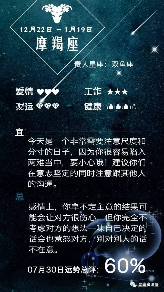 07.30星座运势 | 金星六合天王，一大波桃花袭来！