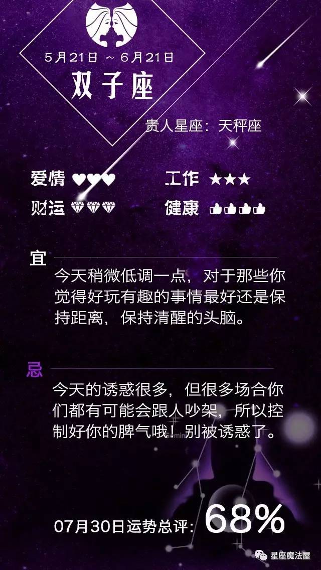 07.30星座运势 | 金星六合天王，一大波桃花袭来！