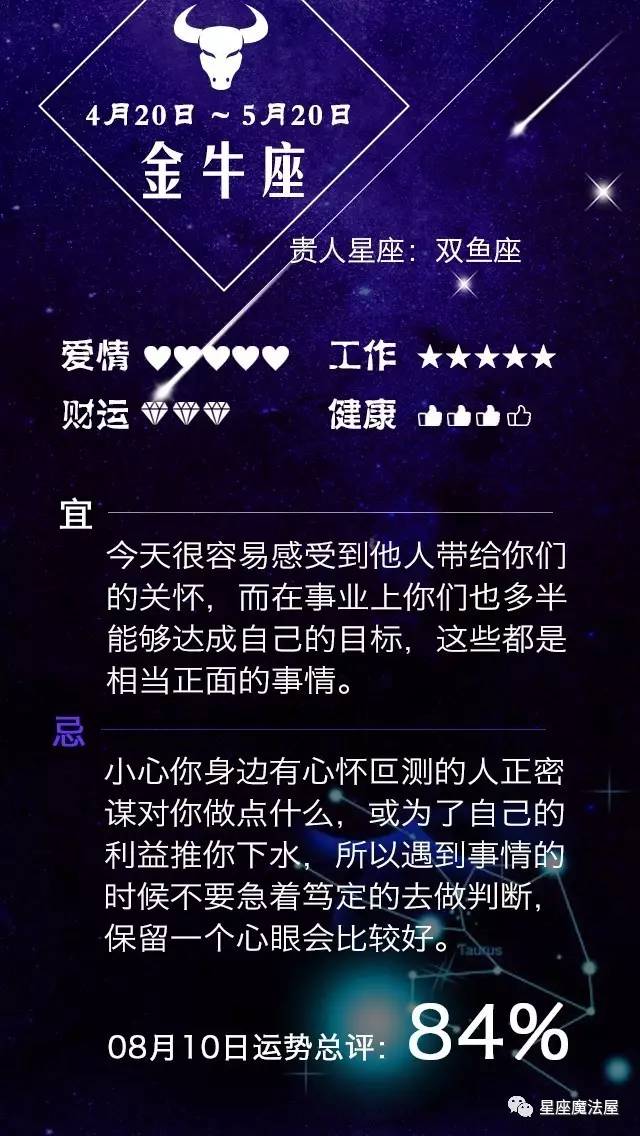 08.10星座运势 | 金星六合水星，双子座感情运超好的！