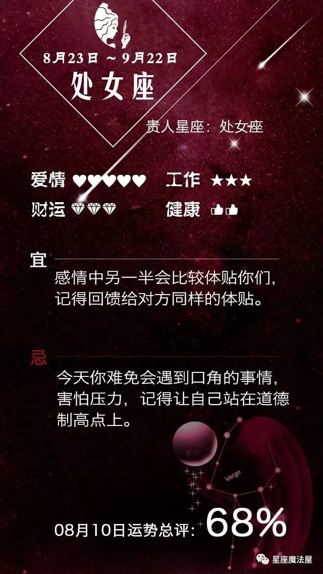 08.10星座运势 | 金星六合水星，双子座感情运超好的！