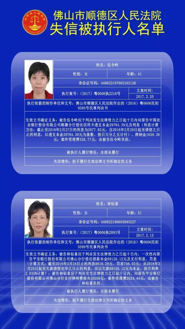 禅城法院悬赏27万，请你举报这几个人！还有这些人也被曝光了！