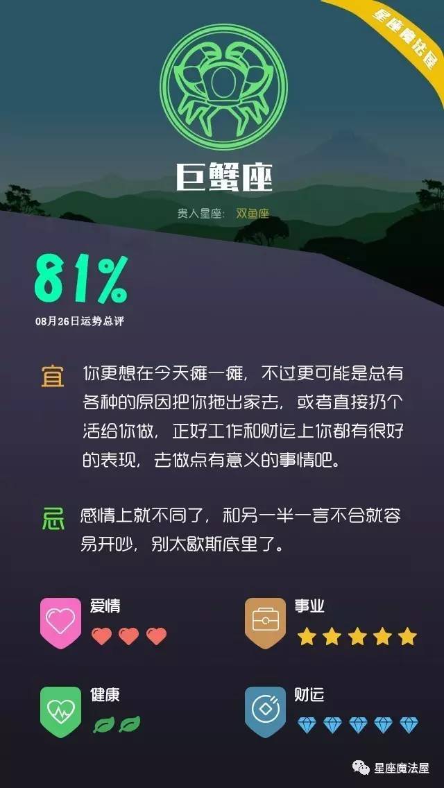 08.26星座运势 | 运势改版了，你转运了吗？