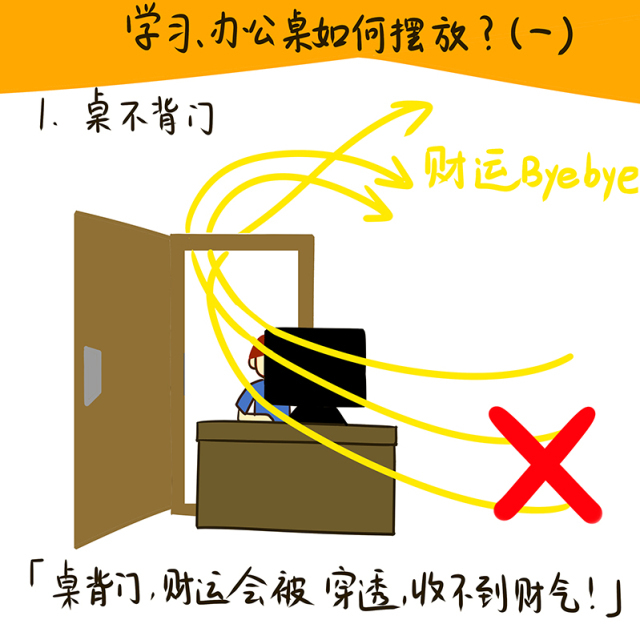 办公桌放在这三个地方，升职加薪困难重重！