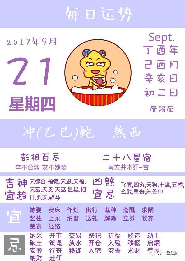 日运 | 9.21 金牛座有偏财运 处女座注意内分泌失调