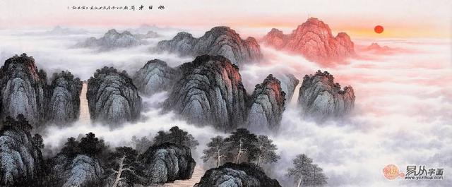 家中挂什么画风水好？懂风水的家庭都爱挂这六大山水画！