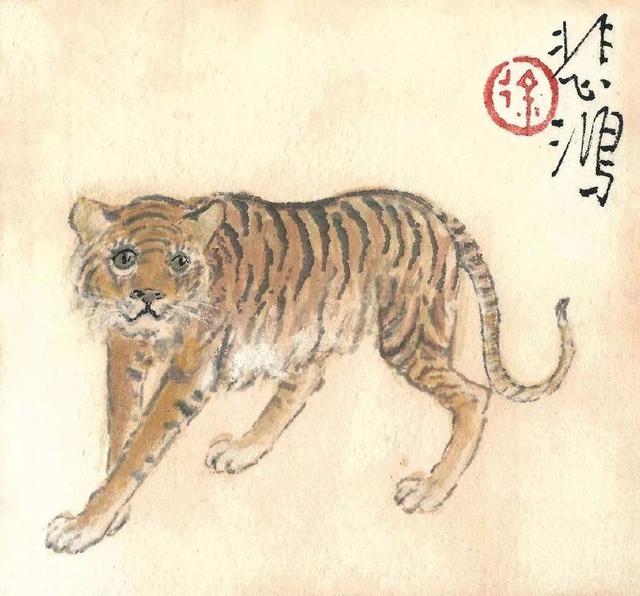 大师画小画儿，徐悲鸿笔下的十二生肖