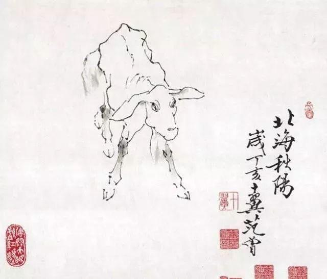 大师画小画儿，徐悲鸿笔下的十二生肖