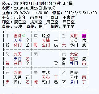 案例：2019年流年运势如何？