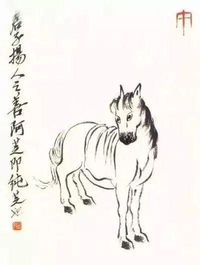 大师画小画儿，徐悲鸿笔下的十二生肖