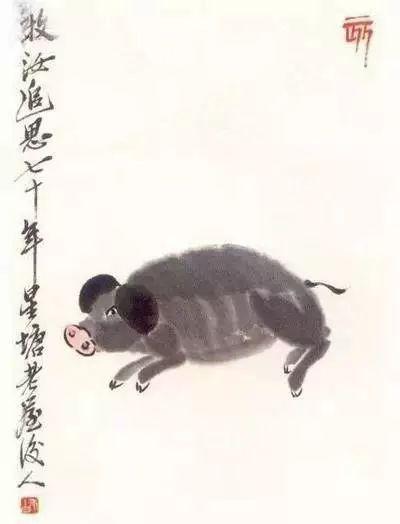 大师画小画儿，徐悲鸿笔下的十二生肖