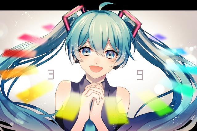 10张让你一眼就爱上的初音未来，第1张初音就如同流年般闪耀