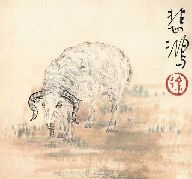 大师画小画儿，徐悲鸿笔下的十二生肖