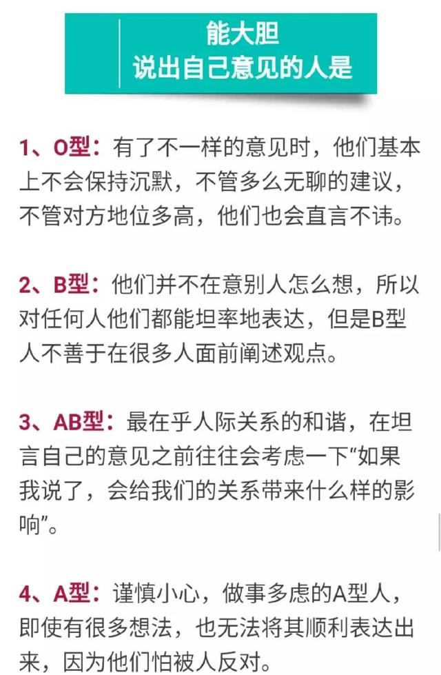 血型排行榜，太准啦！最爱花钱的竟然是…