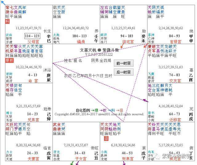 紫微斗数格局：巨机同临格、善荫朝纲格、机月同梁格