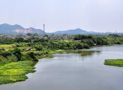 河流、河岸