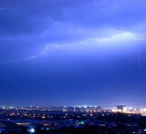  梦见雨雷天气