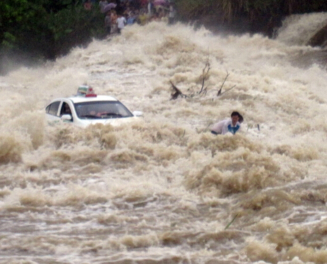  梦见洪水上涨