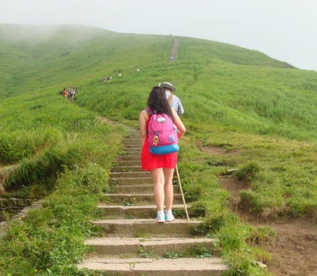 上山、登山