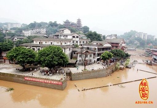 梦见洪水退去