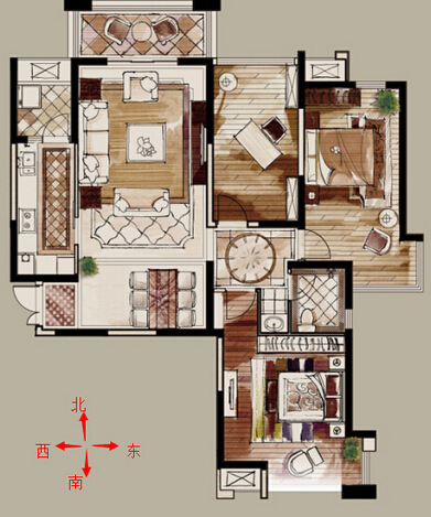  房屋户型风水图解