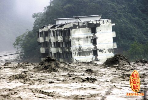 梦见地震大水