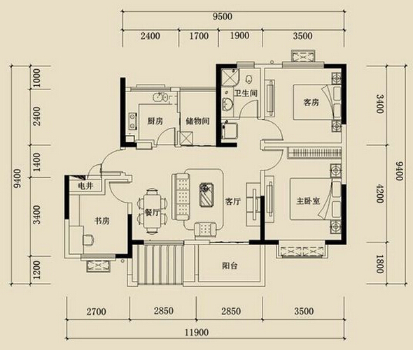  住宅风水布局图解大全