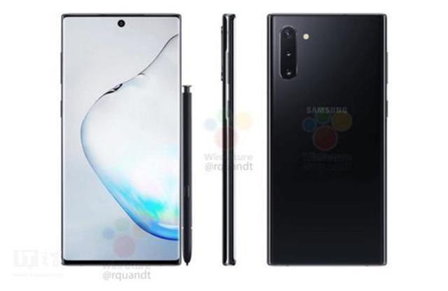 Note10谍照再曝光，三星或放弃耳机孔，“眉心痣”基本确定