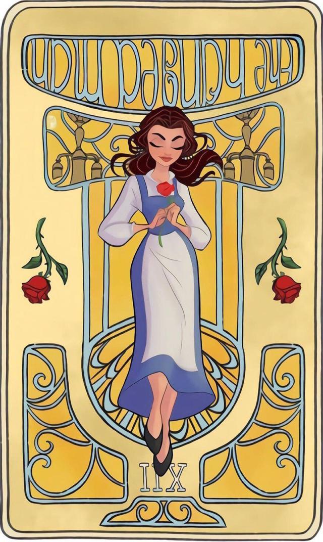 当迪士尼公主变塔罗牌，梅莉达是弓兵阶职，仙度瑞拉双重人格法师