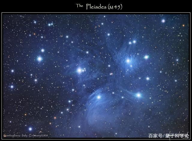 《梅西耶星表》M45︱七仙女的故事就起源于金牛座中的昴宿星团